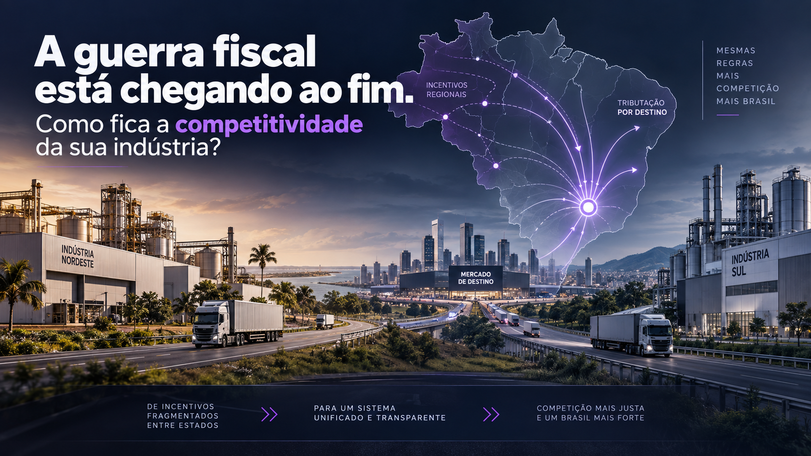 Tributação do IBS no destino e seus efeitos sobre a guerra fiscal e a concorrência entre pequenas e médias indústrias